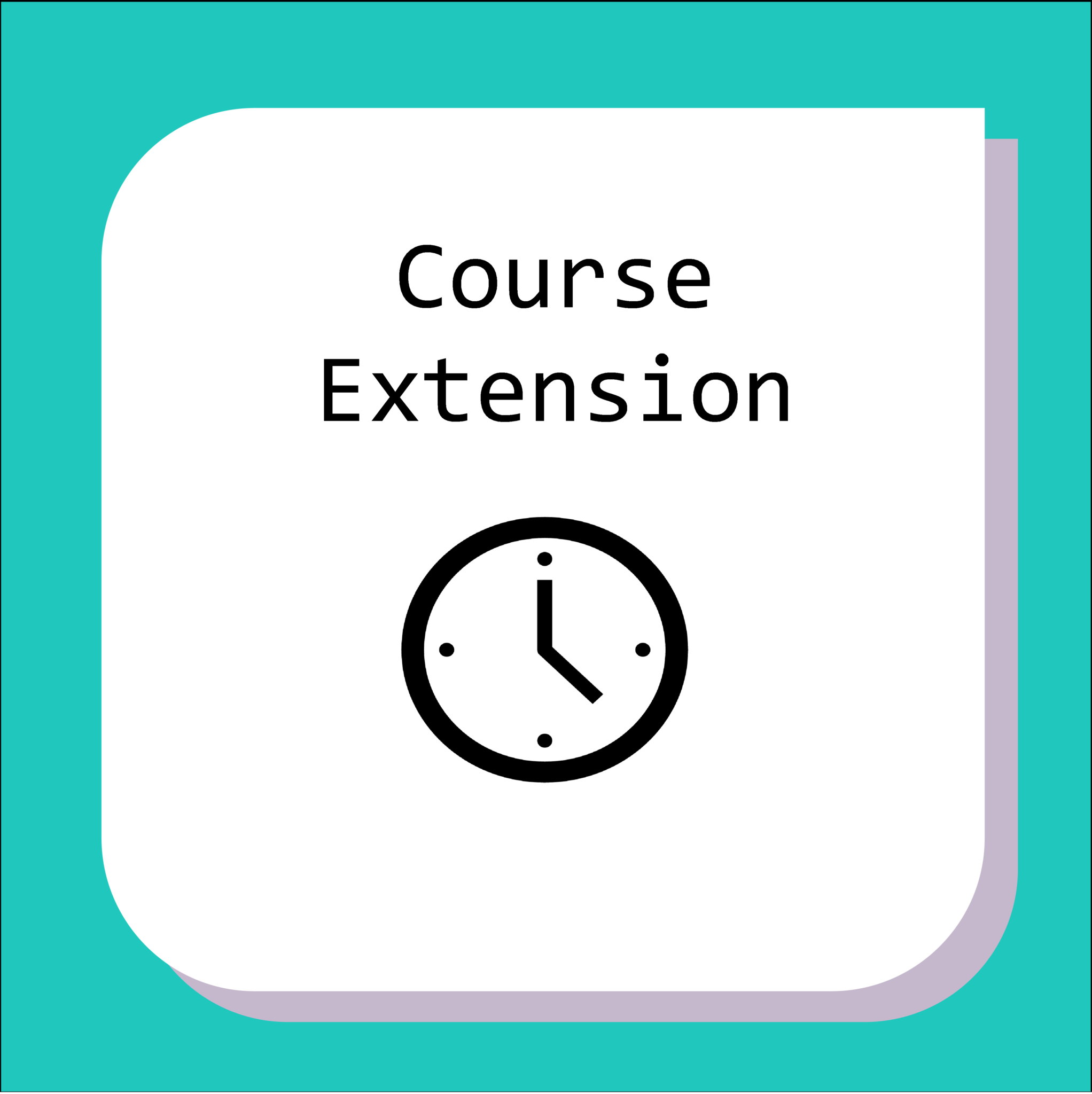 Course Extension Fee Feeding FUNdamentals